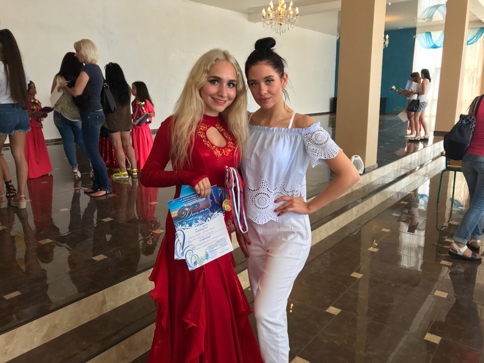 восточные танцы Аль-Джана "Лазурный берег" Анастасия Хорошилова с Анастасией Сафоновой