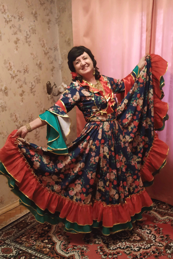Ирина Федотова. Цыганский он-лайн концерт